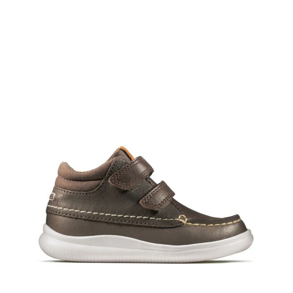 Clarks Boys Cloud Tuktu Toddler Casual Shoes Brown | USA-1943520